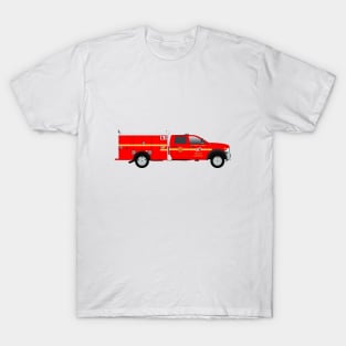 Los Angeles County Fire Department Squad T-Shirt